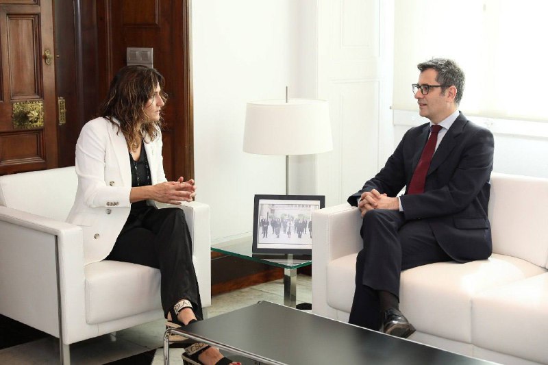 Minister Vilagrà and Minister Bolaños agree to hold the meeting of the Presidents Aragonès and Sánchez on July 15 in Madrid