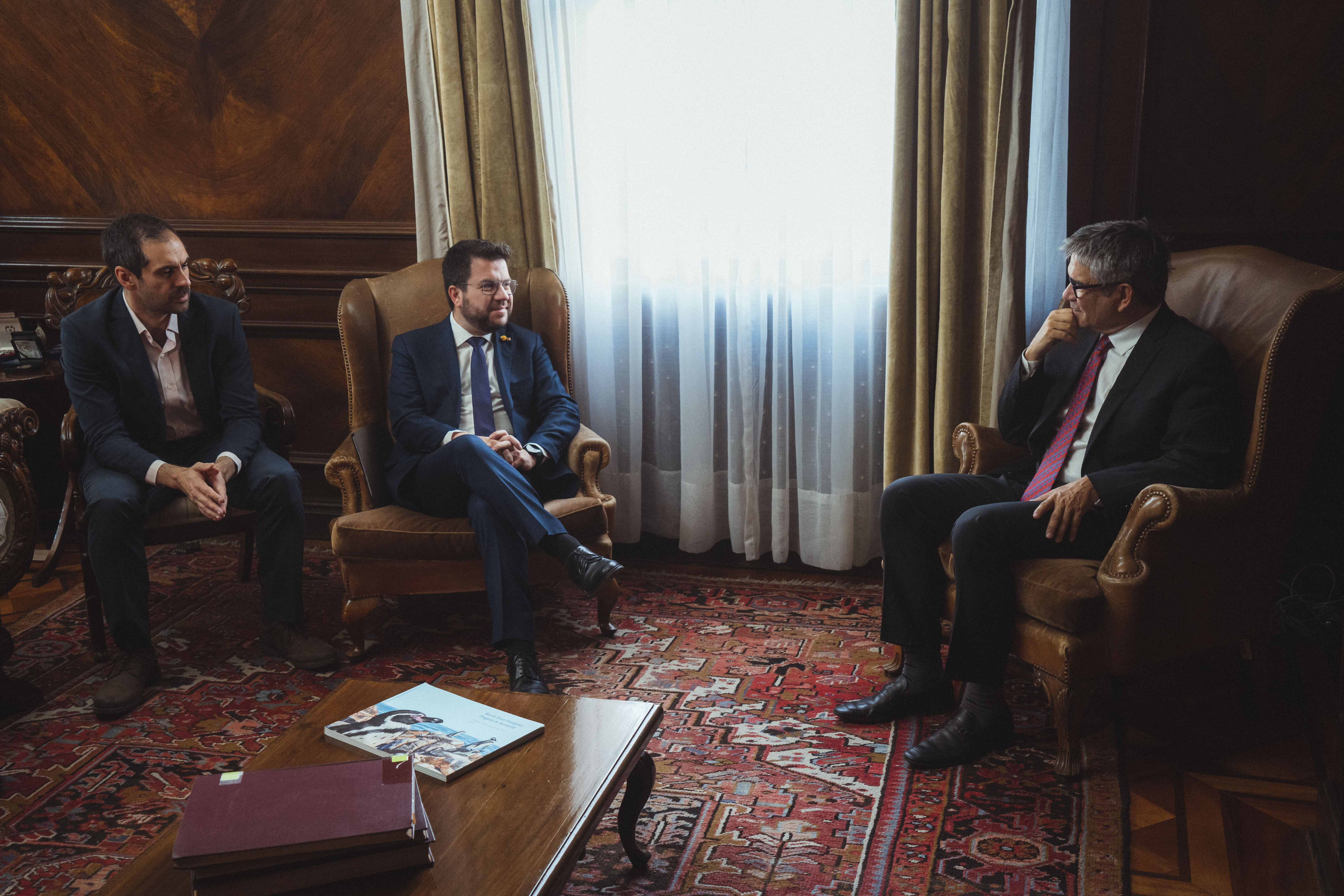 President Aragonès meets with Chilean Government Ministers of Finance and Economy 